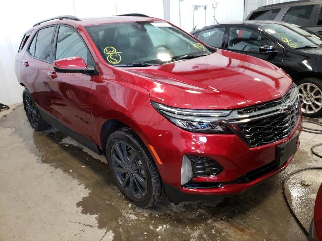 3GNAXWEV6NS144084 - 2022 CHEVROLET EQUINOX RS RED photo 1