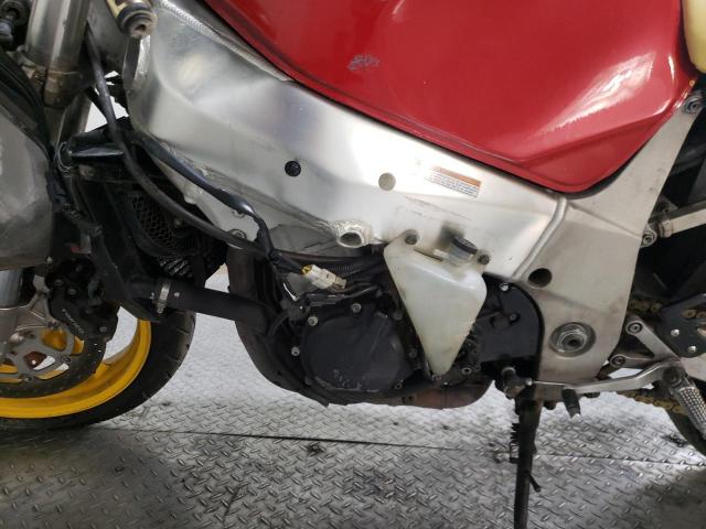 JS1GN7BA812104315 - 2001 SUZUKI GSX-R600 RED photo 6