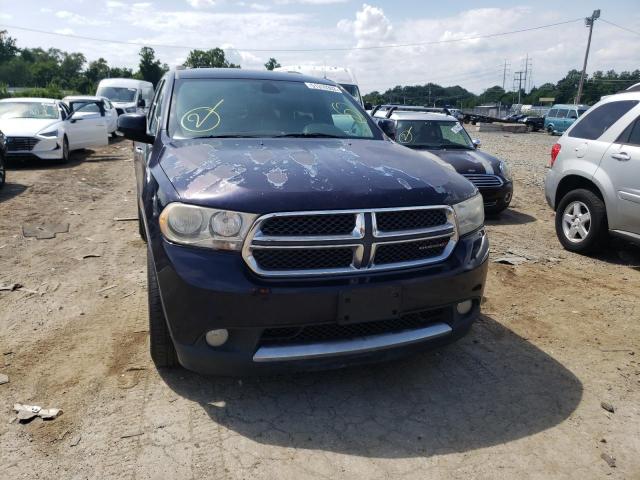 1C4SDJDT4DC658769 - 2013 DODGE DURANGO CR BLUE photo 9