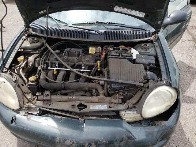 1P3ES46C11D215230 - 2001 PLYMOUTH NEON BASE 绿色 照片 7