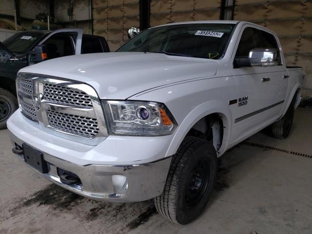 1C6RR7NM1ES326054 - 2014 RAM 1500 LARAM WHITE photo 2