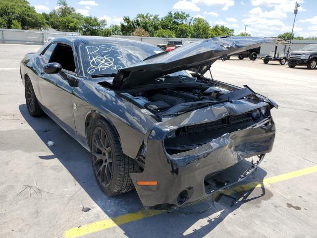 2C3CDZFJ9KH662393 - 2019 DODGE CHALLENGER BLACK photo 1