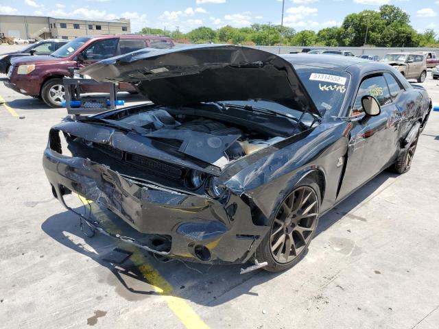 2C3CDZFJ9KH662393 - 2019 DODGE CHALLENGER BLACK photo 2