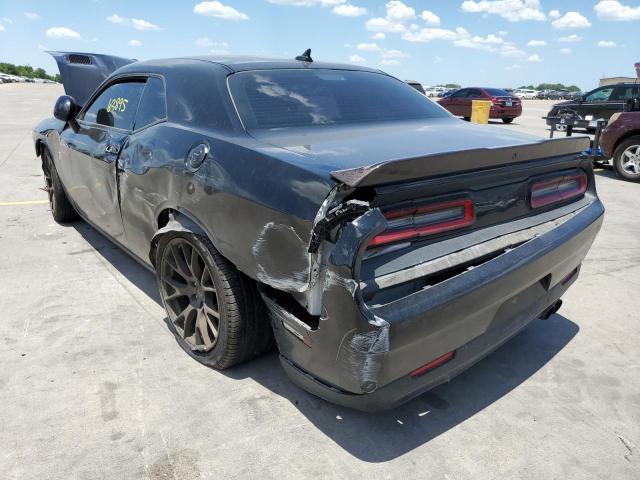 2C3CDZFJ9KH662393 - 2019 DODGE CHALLENGER BLACK photo 3