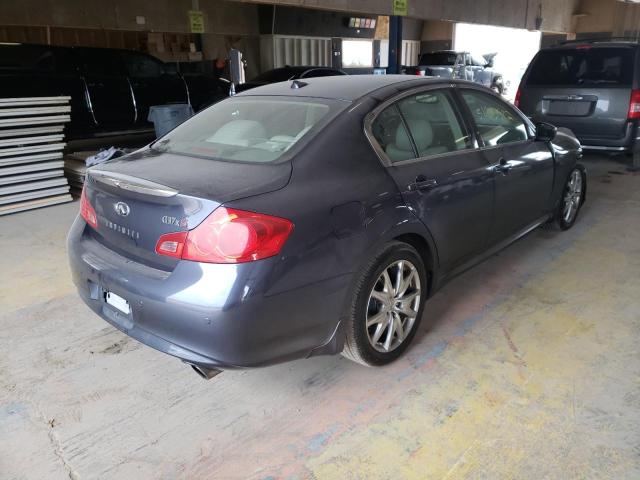 JN1CV6AR2BM350503 - 2011 INFINITI G37 BASE BLUE photo 4