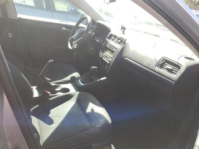 3VW2K7AJ6BM010841 - 2011 VOLKSWAGEN JETTA BASE 银色 照片 5