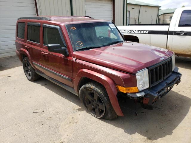1J8HG48K58C114221 - 2008 JEEP COMMANDER წითელი ფოტო 1