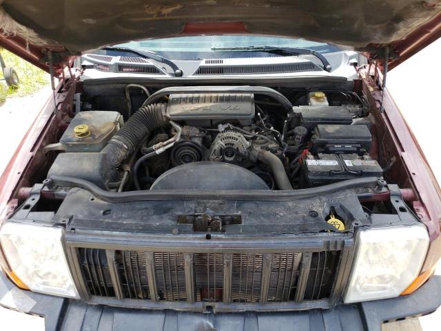 1J8HG48K58C114221 - 2008 JEEP COMMANDER წითელი ფოტო 7