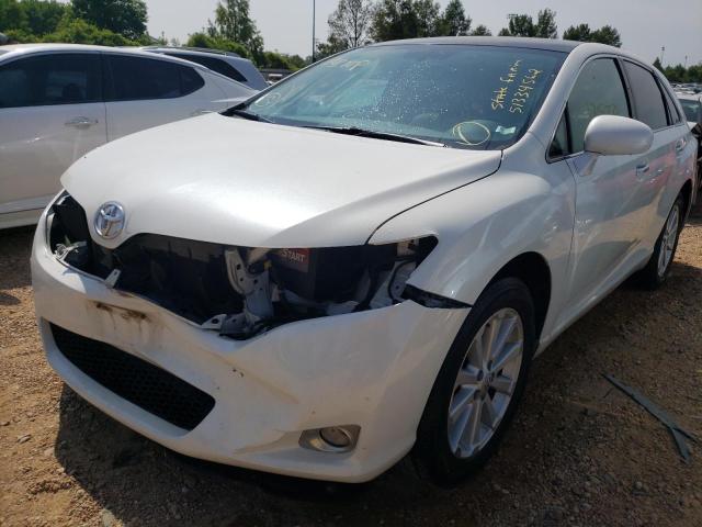 4T3ZE11A99U016910 - 2009 TOYOTA VENZA WHITE photo 2