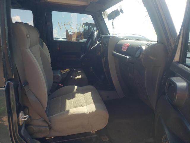 1J4FA54157L181011 - 2007 JEEP WRANGLER S BLUE photo 5