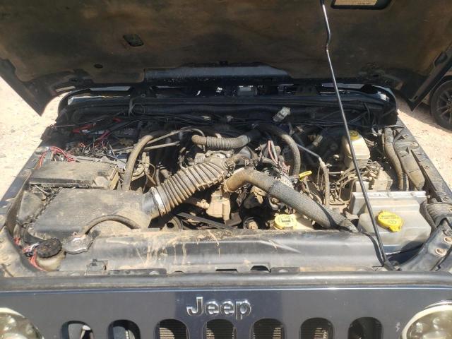 1J4FA54157L181011 - 2007 JEEP WRANGLER S BLUE photo 7