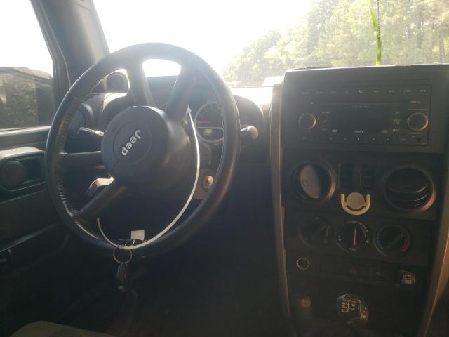 1J4FA54157L181011 - 2007 JEEP WRANGLER S BLUE photo 9