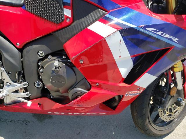 JH2PC40H3MK700017 - 2021 HONDA CBR600 RA RED photo 7