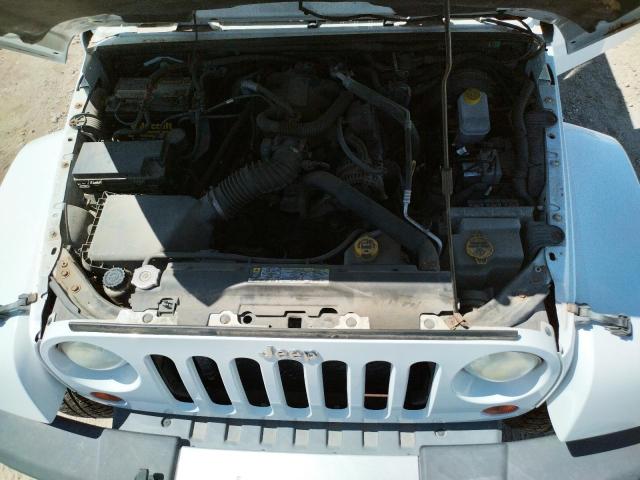 1J4AA5D10BL626001 - 2011 JEEP WRANGLER S WHITE photo 7