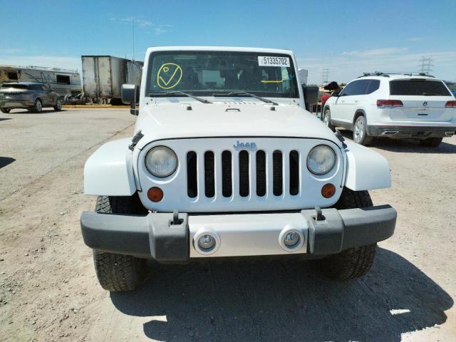 1J4AA5D10BL626001 - 2011 JEEP WRANGLER S WHITE photo 9