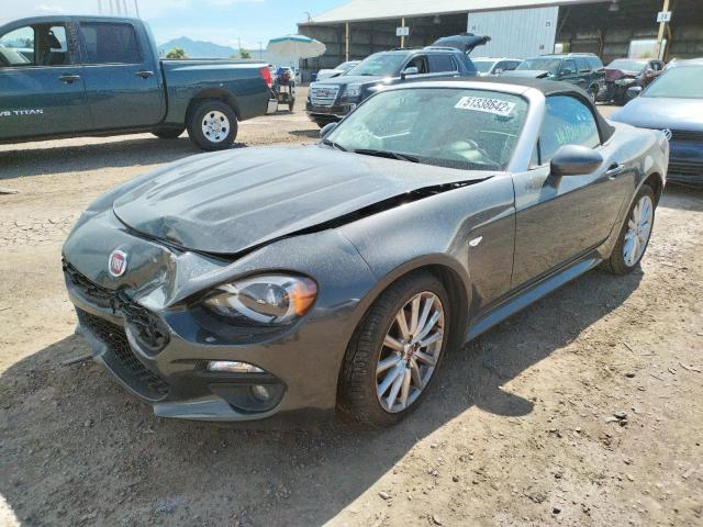 JC1NFAEK4H0125855 - 2017 FIAT 124 SPIDER CHARCOAL photo 2