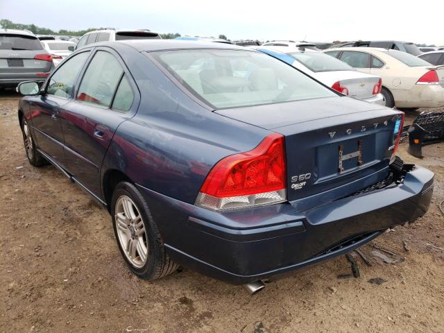 YV1RS592992734781 - 2009 VOLVO S60 2.5T BLUE photo 3