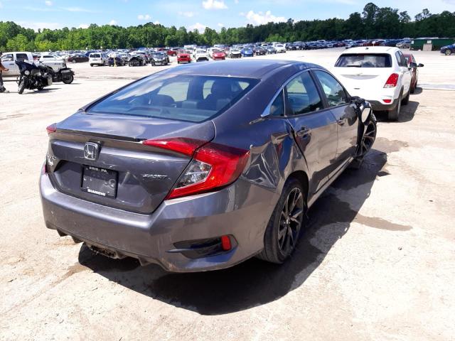 19XFC2E85KE001151 - 2019 HONDA CIVIC SPOR GRAY photo 4