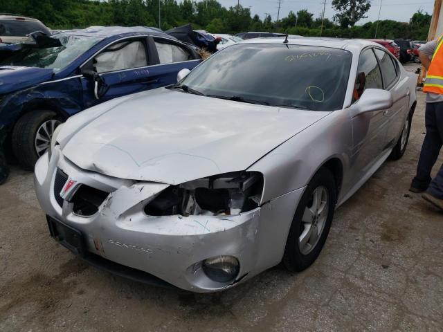 2G2WS522851224245 - 2005 PONTIAC GRAND PRIX SILVER photo 2