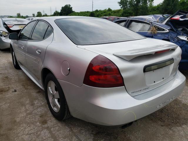 2G2WS522851224245 - 2005 PONTIAC GRAND PRIX SILVER photo 3