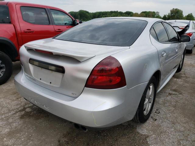 2G2WS522851224245 - 2005 PONTIAC GRAND PRIX SILVER photo 4