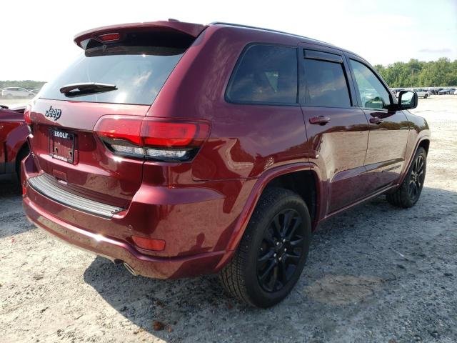 1C4RJFAG2JC348143 - 2018 JEEP GRAND CHER MAROON photo 4