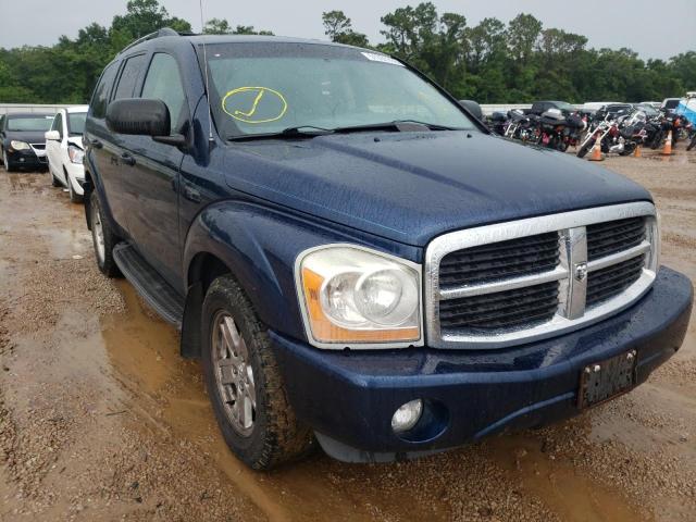 1D4HB582X6F112782 - 2006 DODGE DURANGO BLUE photo 1