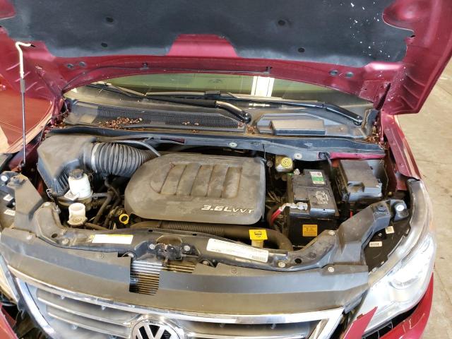 2V4RW3DGXBR691759 - 2011 VOLKSWAGEN ROUTAN SE BURGUNDY photo 7