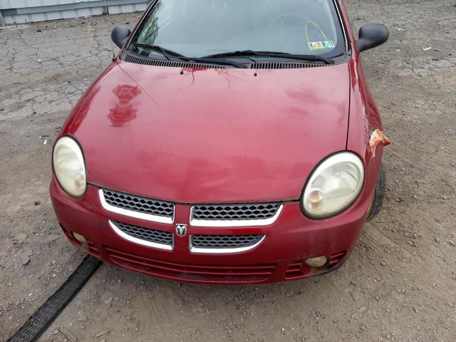 1B3ES56C85D186712 - 2005 DODGE NEON SXT RED photo 9