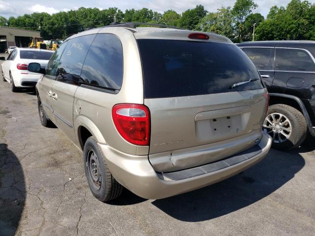 1C4GJ45343B181246 - 2003 CHRYSLER VOYAGER LX BEIGE photo 3