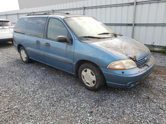 2FMZA51402BA84398 - 2002 FORD WINDSTAR L BLUE photo 1