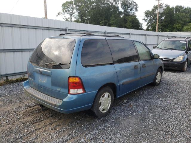 2FMZA51402BA84398 - 2002 FORD WINDSTAR L BLUE photo 4