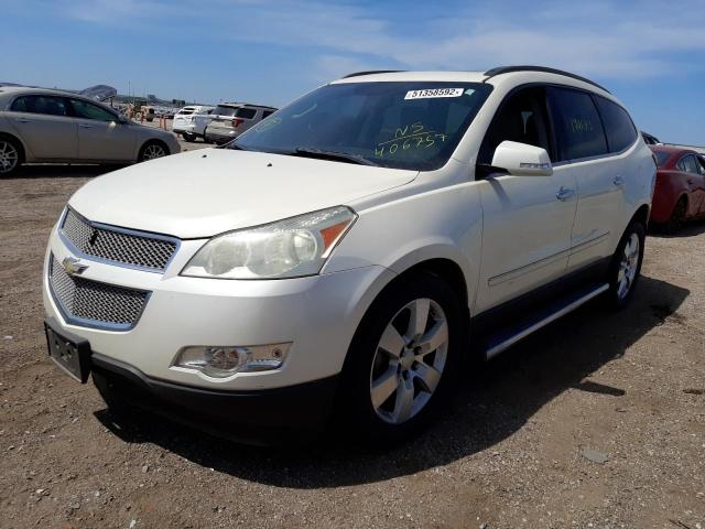 1GNKVLED9BJ406757 - 2011 CHEVROLET TRAVERSE LTZ  photo 2