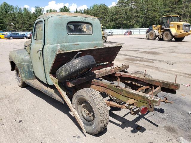 H1160E307 - 1949 FORD F-100 GREEN photo 3