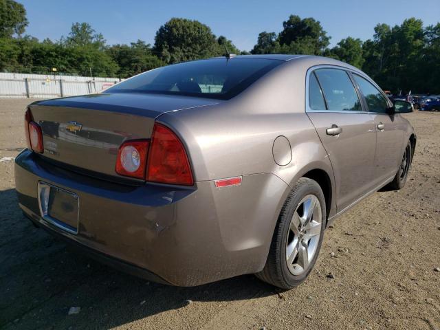 1G1ZC5EB4AF293253 - 2010 CHEVROLET MALIBU 1LT 棕色 照片 4