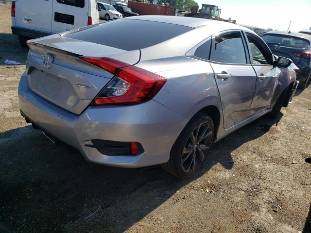 2HGFC2F81KH573838 - 2019 HONDA CIVIC SPOR GRAY photo 4