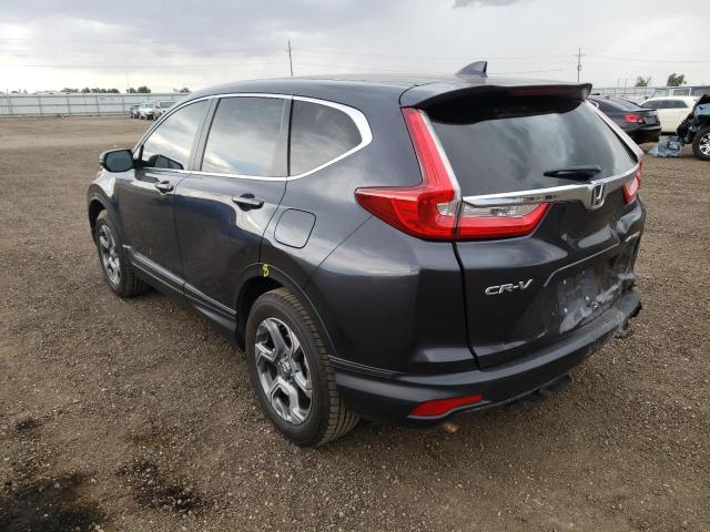 2HKRW2H84HH631036 - 2017 HONDA CR-V CHARCOAL photo 3