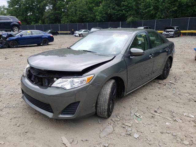 4T1BF1FKXDU707784 - 2013 TOYOTA CAMRY L 灰色 照片 2