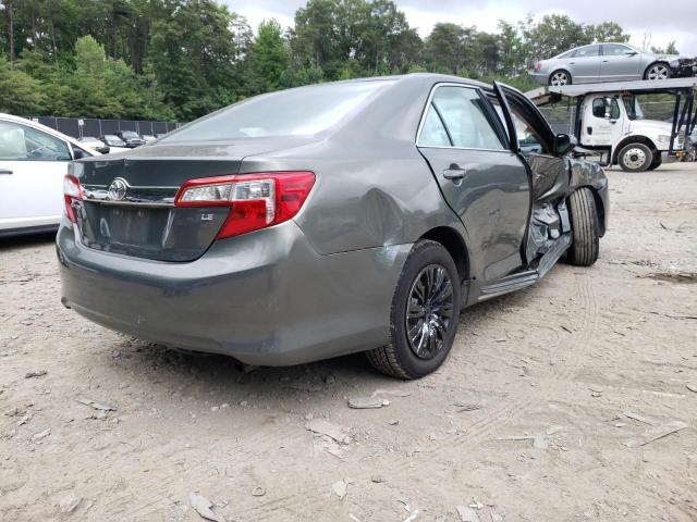 4T1BF1FKXDU707784 - 2013 TOYOTA CAMRY L 灰色 照片 4