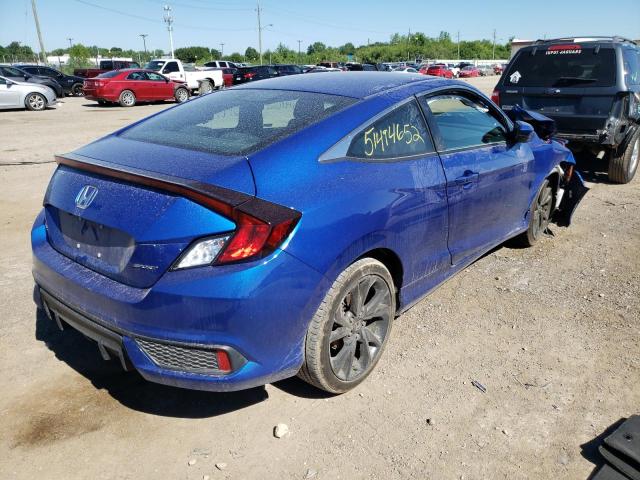 2HGFC4A85LH301832 - 2020 HONDA CIVIC SPOR BLUE photo 4