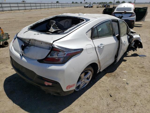 1G1RC6S53HU204251 - 2017 CHEVROLET VOLT LT WHITE photo 4