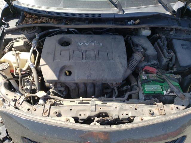 1NXBU4EE9AZ187401 - 2010 TOYOTA COROLLA XR 黑色 照片 7