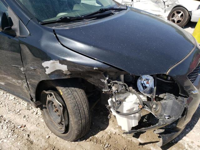 1NXBU4EE9AZ187401 - 2010 TOYOTA COROLLA XR 黑色 照片 9