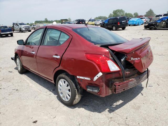 3N1CN7AP9HL809176 - 2017 NISSAN VERSA S BURGUNDY photo 3