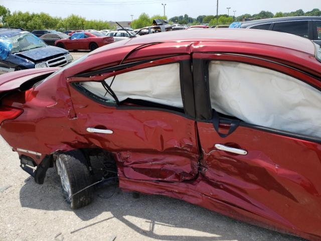 3N1CN7AP9HL809176 - 2017 NISSAN VERSA S BURGUNDY photo 9