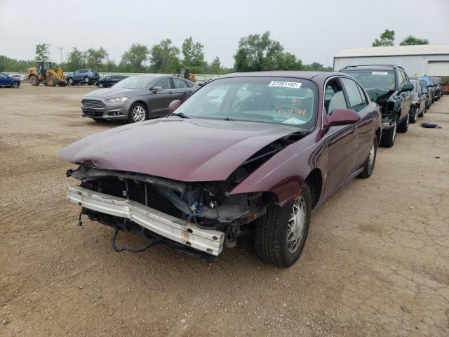 1G4HP54K634134348 - 2003 BUICK LESABRE CU RED photo 2