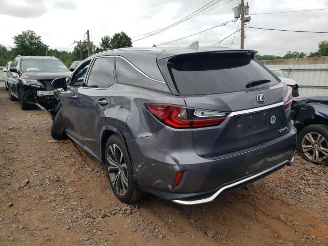 JTJDZKCA3J2000665 - 2018 LEXUS RX 350 L GRAY photo 3