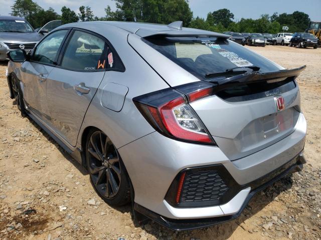 SHHFK7H47HU419141 - 2017 HONDA CIVIC SPOR SILVER photo 3