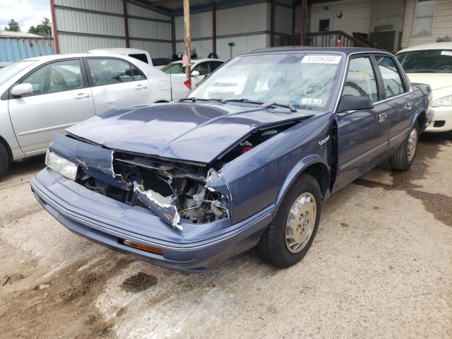 1G3AG55M5R6374591 - 1994 OLDSMOBILE CUTLASS CI BLUE photo 2