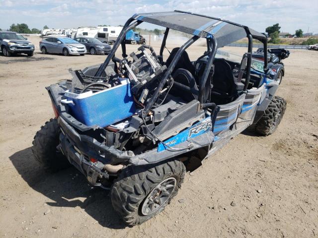 3NSVFE922JF408491 - 2018 POLARIS RZR XP 4 T BLUE photo 4